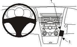 Actual product image Brodit 853302 Car Mount Mazda RX 8