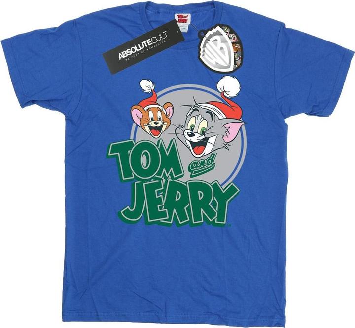 Tom & Jerry Christmas Greetings TShirt (S)