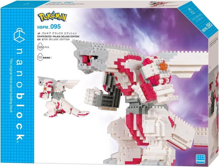 Actual product image Nanoblock Pokémon Palkia Deluxe Edition