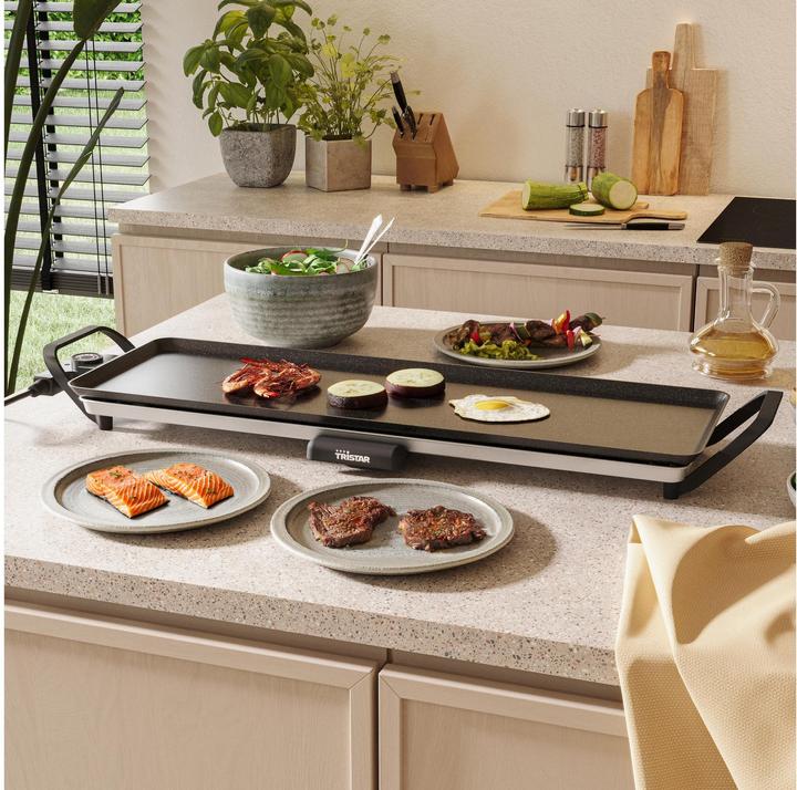 Image du produit Tristar Slim L BP-2668 Plaque grillade électrique noire