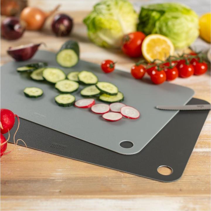 Produktbild Kuhn Rikon Schneidebretter Set 2 Stk. grau