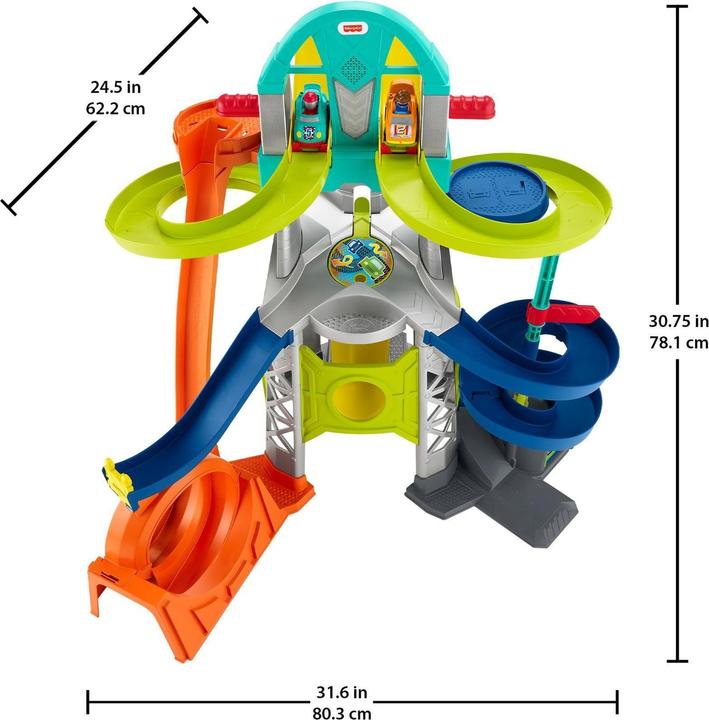 Image du produit Fisher-Price Little People - Circuit avec Lanceur et Loopings