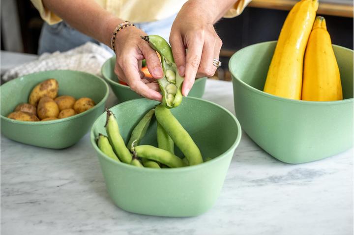 Actual product image Koziol Storage tin Connect 1.3 l, Green (1.30 l)