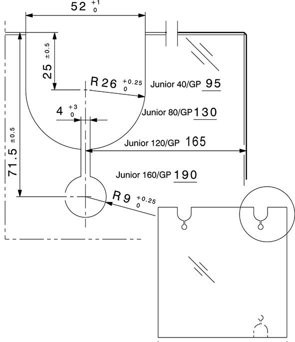 Produktbild HAWA Schiebetürbeschläge -Junior 80/GP