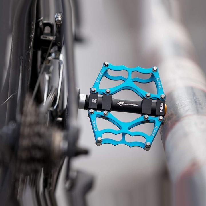 Produktbild Rockbros JT201012LBL bicycle pedal set - blue