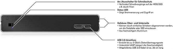 Produktbild Icy Box Ib-241wp (2.5")