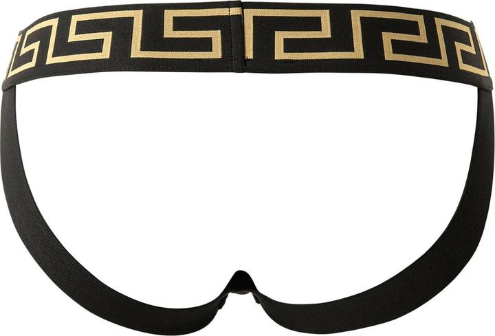 Image du produit Versace Underpants Jock Strap Jersey Topeka Bi-Stretch Cotton Organic New Logo (XL, Une unité par pack)
