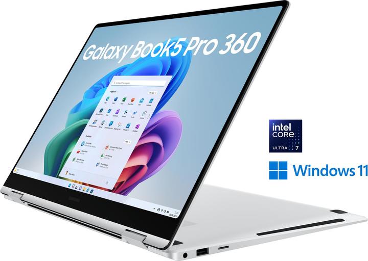 Produktbild Samsung Galaxy Book5 Pro 360 (16", Intel Core Ultra 7 258V, 32 GB, 1000 GB, DE)