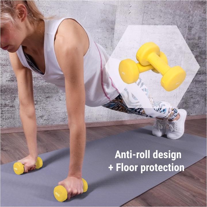 Immagine prodotto Gorilla Sports Gymnastikhanteln (2 x 4 kg)