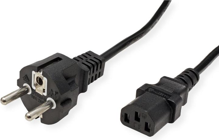 Produktbild Value Netzkabel, gerade IEC-Buchse (0.60 m)