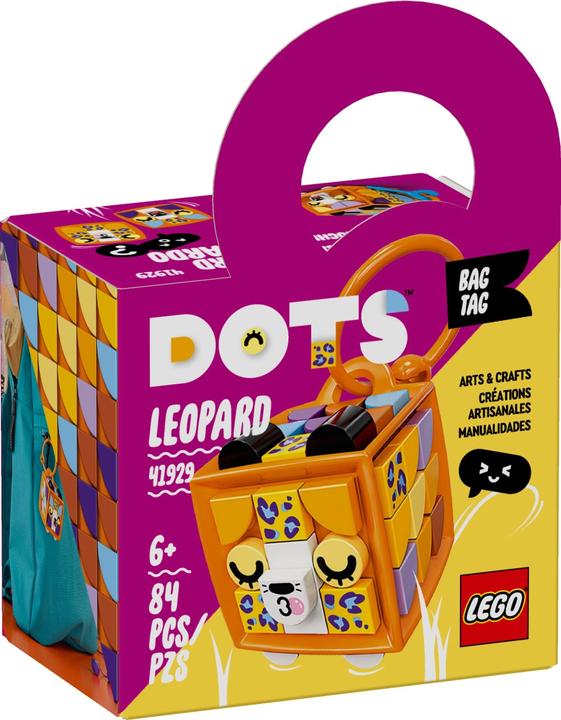 Produktbild LEGO Taschenanhänger Leopard (41929, LEGO Dots)
