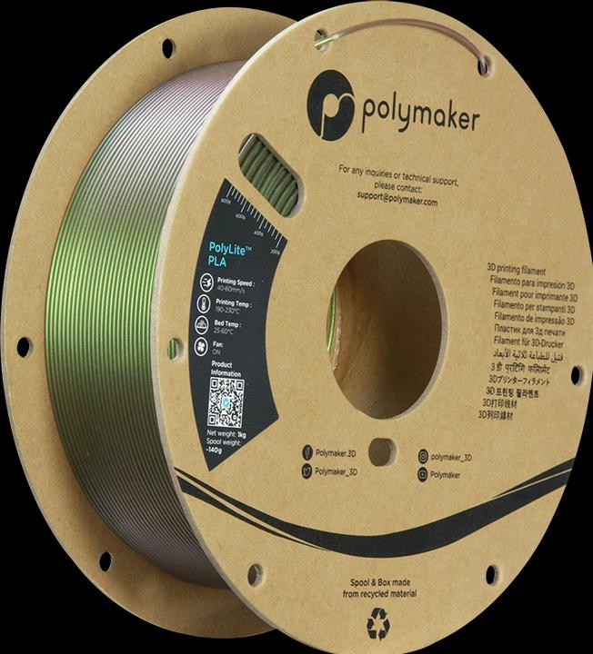 Image du produit Polymaker PolyLite PLA Starlight (PLA)