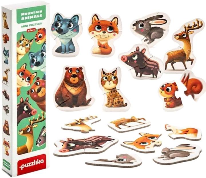 Produktbild Puzzlika puzzle "Mountain animals" (8 Teile)