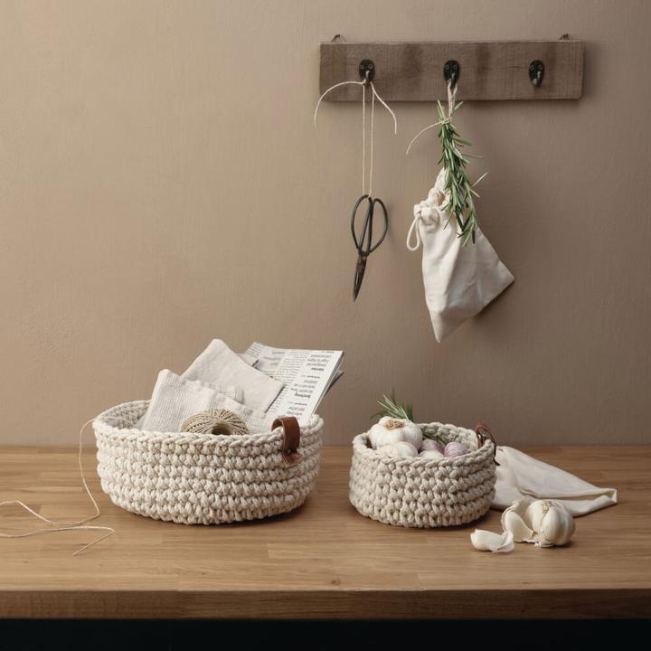 Image du produit ASA Selection ASA panier à crochet S écru 17 cm