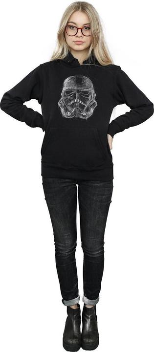 Produktbild Star Wars Stormtrooper Scribble Helmet Kapuzenpullover (M)
