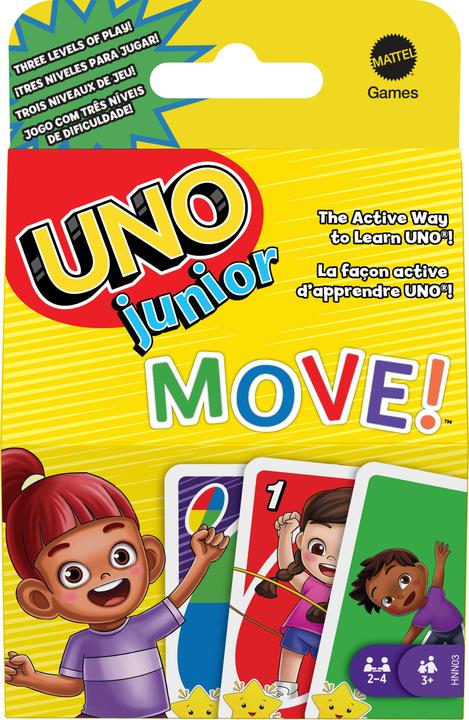 Produktbild Mattel Games UNO Junior Move (Multilingual)