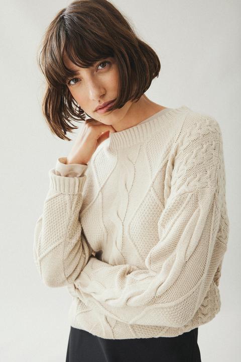 Actual product image Vila Cable Knit Sweater (XL)
