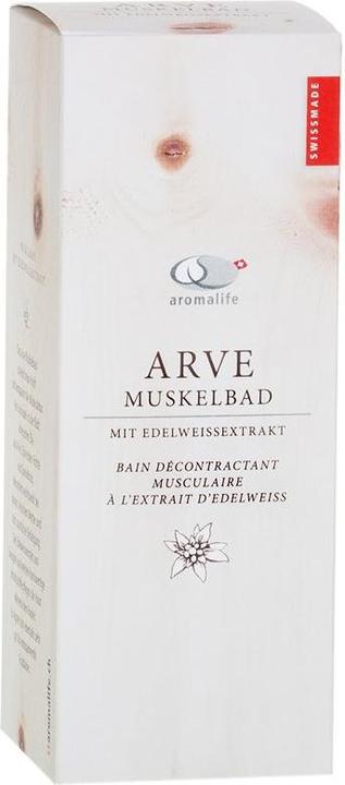 Aromalife Arve Muskelbad mit EdelweissExtrakt (250 ml, Badeöl)