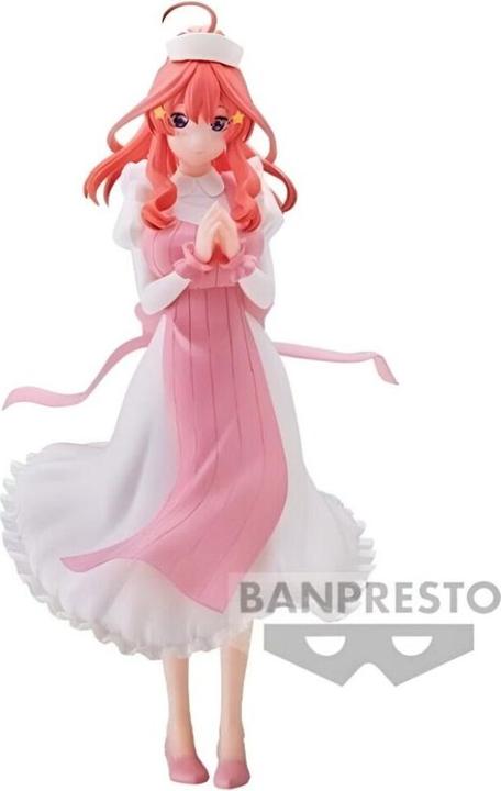 Actual product image Banpresto THE QUINTESSENTIAL QUINTUPLETS - Itsuki Nakano -Figurine Kyunties 11cm