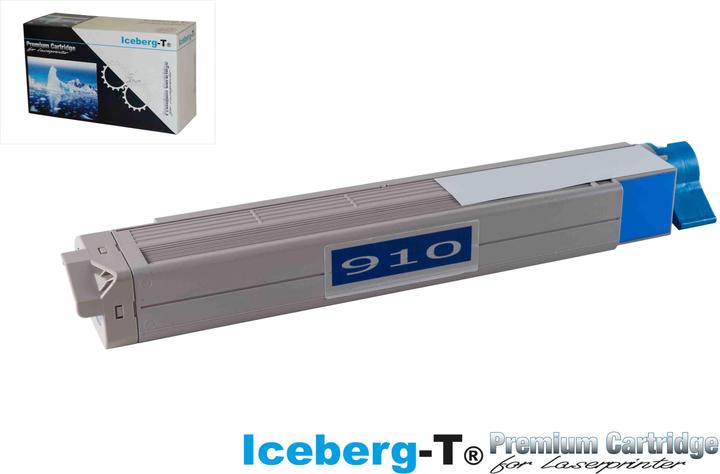 Produktbild Iceberg-T Toner OKI C910 15'000 Seiten, cyan (C)