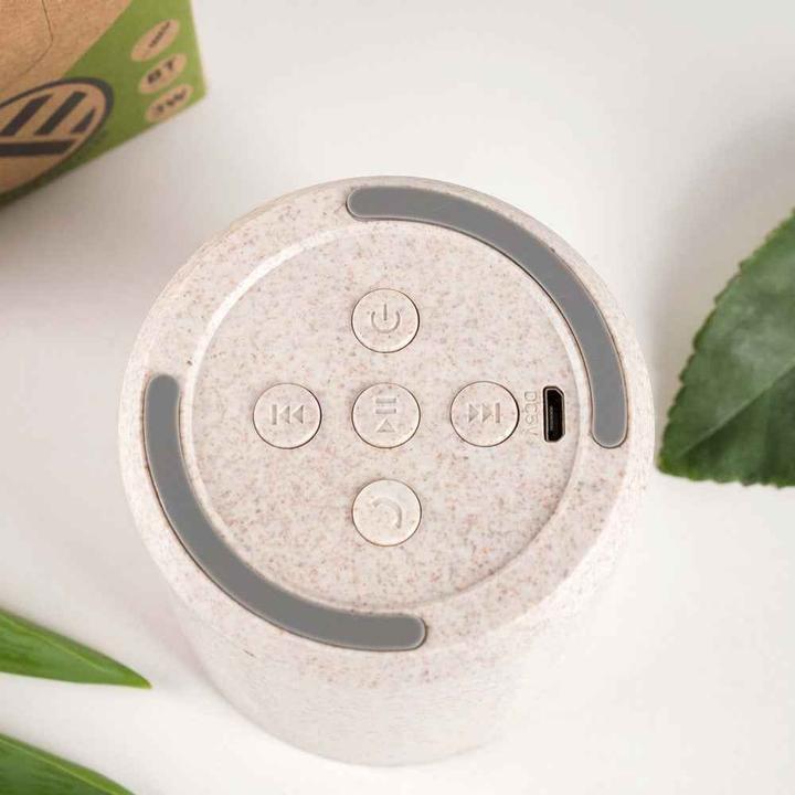 Actual product image Tellur Green Bluetooth speaker 3W cream (2 h, Rechargeable battery operated)