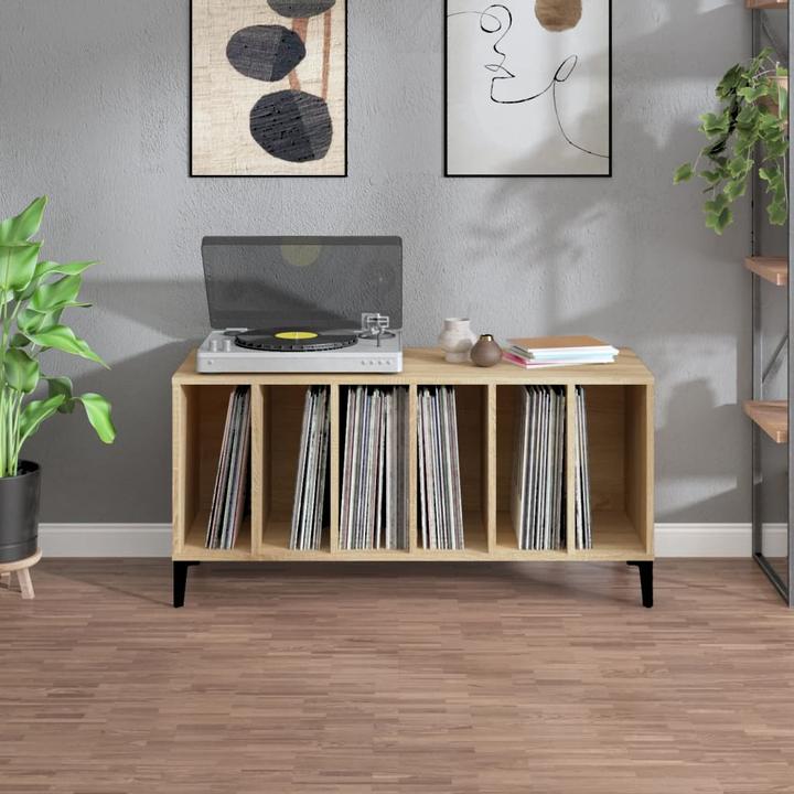 Produktbild VidaXL Plattenschrank Sonoma-Eiche 100x38x48 cm Holzwerkstoff