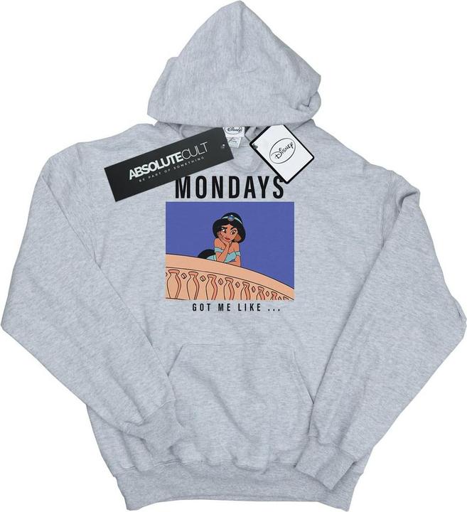 Image du produit Disney Princess - Sweat à capuche JASMINE MONDAYS GOT ME LIKE - Fille (140, 146)