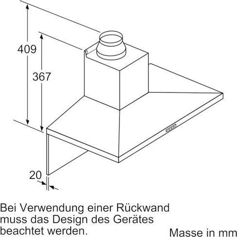 Image du produit Bosch Hausgeräte DWQ96DM50 (Hotte îlot)