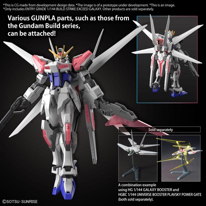 Image du produit Bandai Namco GUNDAM - Entry Grade 1/44 Build Strike Exceed Galaxy - Kit modèle