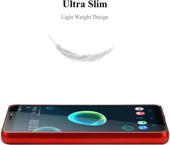 Actual product image Cadorabo Hard Cover Matte Metal Cover (HTC Desire 12+)