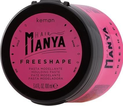 Kemon Hair Manya Freeshape - Modeling paste for medium hold 100ml (Haarpaste, 100 ml)