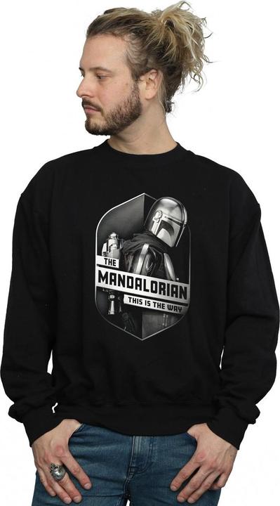 Image du produit Star Wars - Sweat THE MANDALORIAN THIS WAY MANDO SHIELD - Homme (L)