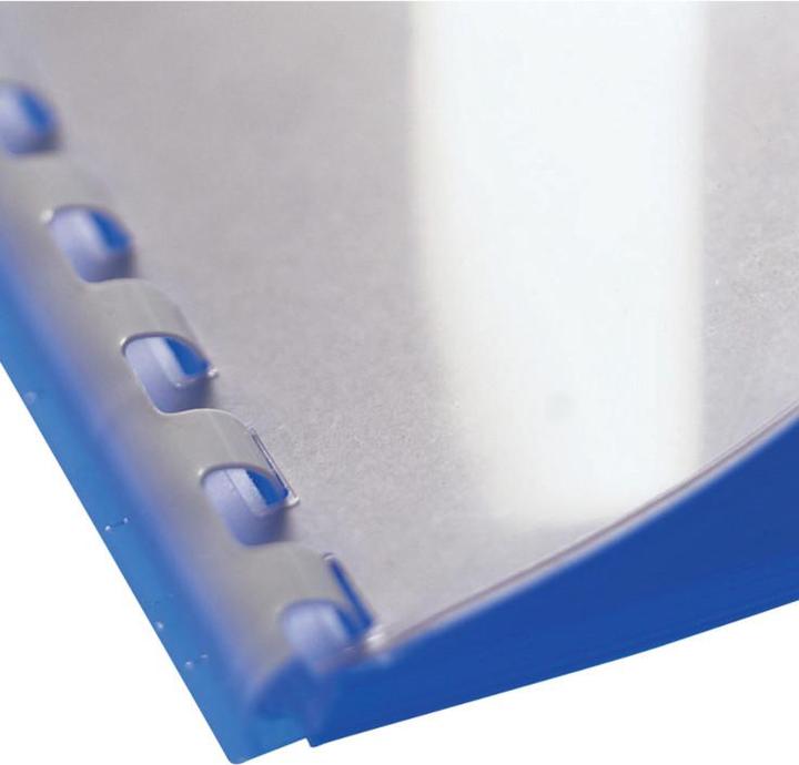 Image du produit GBC Reliure dos 10mm, 21 anneaux, blanc, 100 pcs.