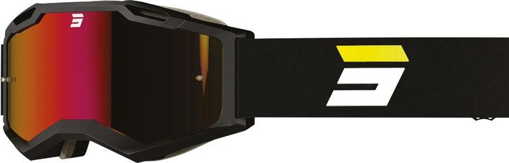 Shot IRIS 2.0 TECH Brille matt schw.-neon gelb-Glas rainbow versp. (Black-neon yellow)