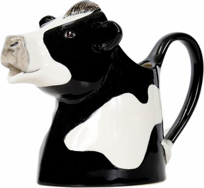 Quail Ceramics 0.3 l milk jug cow black (0.30 l)