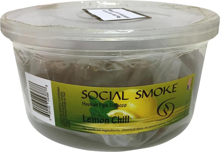 Image du produit Social Smoke Lemon Chill 1kg (Citron, 1000 g)