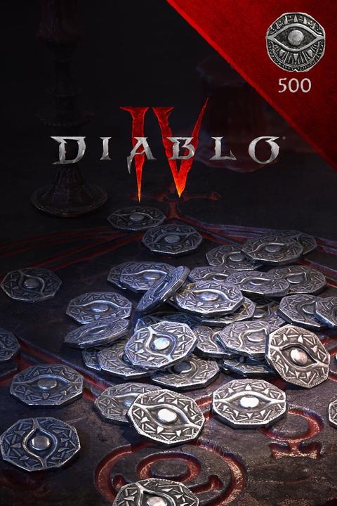 Actual product image Microsoft Xbox Diablo IV 500 Platinum Download Code