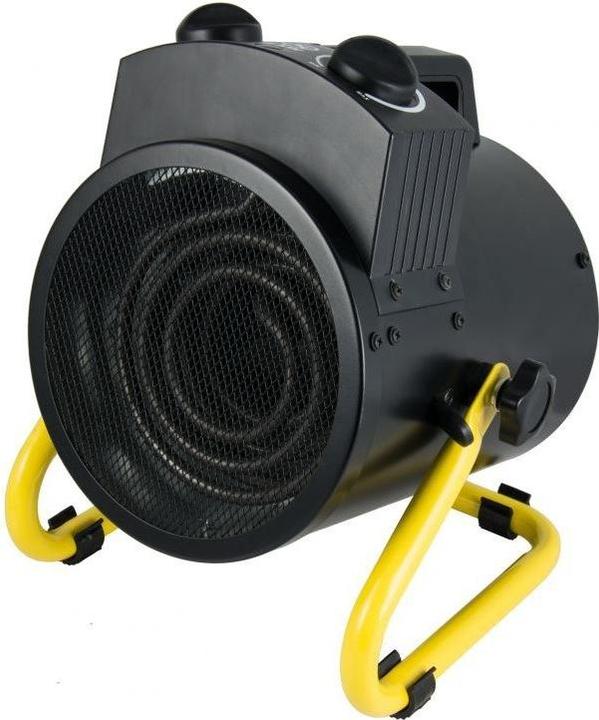 Actual product image Dedra electric heater 5000W 400V 3 phase round