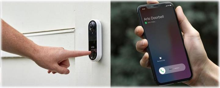 Image du produit Arlo Sonnette Vidéo Filaire (Application, WiFi)