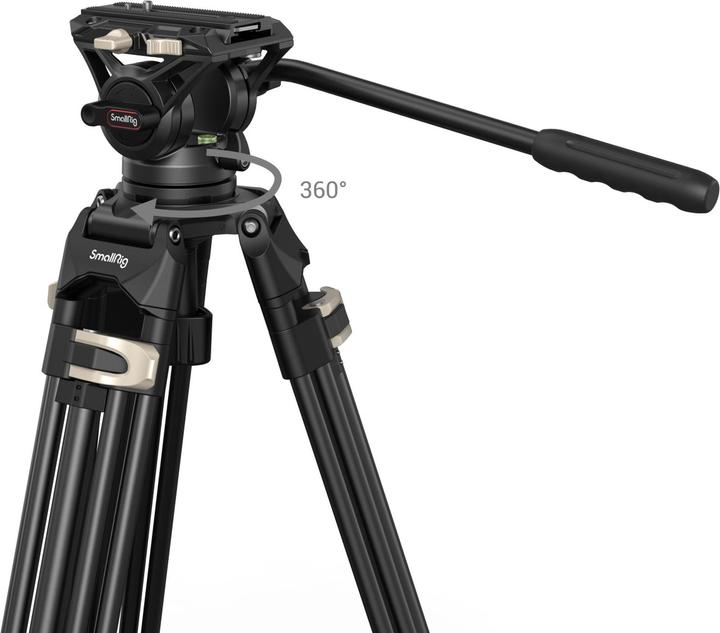 Actual product image SmallRig AD-01 high-performance fluid head stand (Metal)