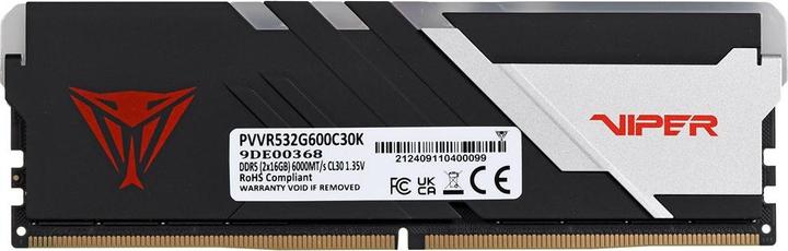 Image du produit Patriot Viper Venom RGB (2 x 16GB, 6000 MHz, RAM DDR5, DIMM)