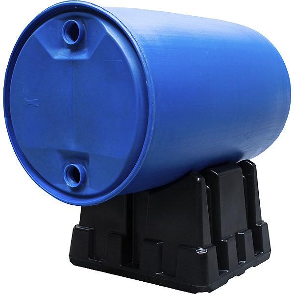 Immagine prodotto kaiserkraft Cavalletto per fusti universale in PE, per fusti da 60 e 200 l, nero.