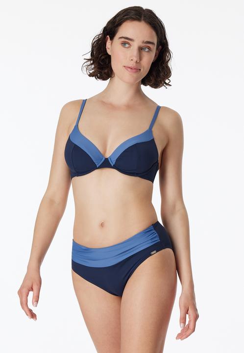 Actual product image Schiesser Aqua Sea Blossom underwired bikini (46 B)