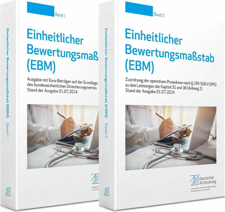 Produktbild Einheitlicher Bewertungsmassstab (EBM) S (Deutsch, Kassenärztliche Bundesvereinigung (KBV), 2024)