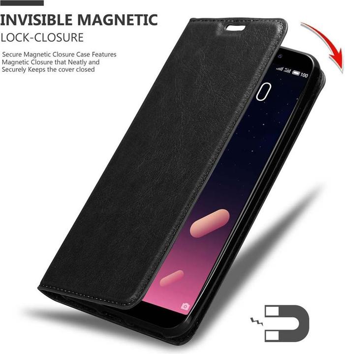 Produktbild Cadorabo Book Invisible Magnet Cover (Meizu M6s)