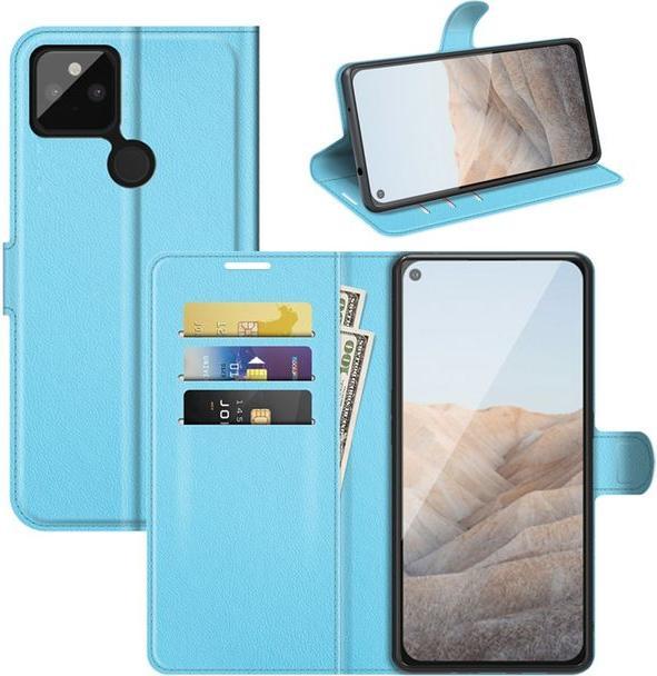 Produktbild MU Classic Litchi Leder Bookcover Series (Google Pixel 5a)