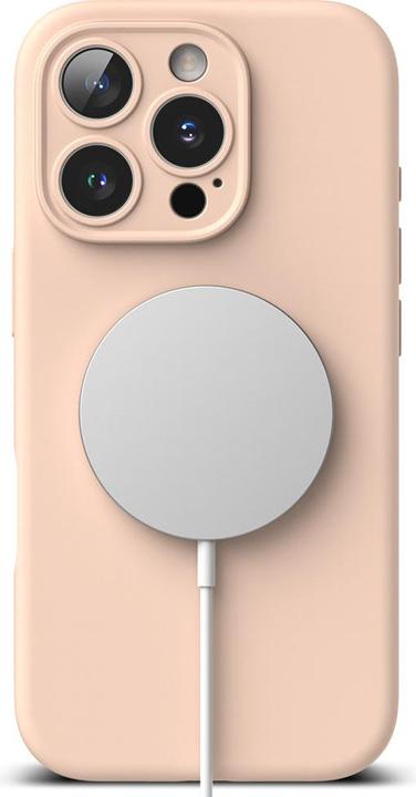 Produktbild Ringke Case for iPhone 16 Pro Max SILICONE MAGNETIC PINK SAND (Apple iPhone 16 Pro Max)