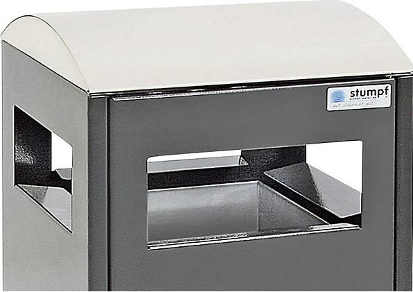 Immagine prodotto Contenitore per rifiuti per esterni, capacità 40 l, grigio antracite. (40 l)