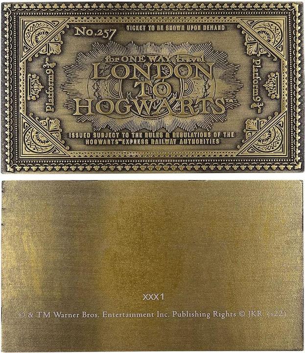Produktbild Fanattik HARRY POTTER - Ticket Poudlard Express - Répique Edition Limité