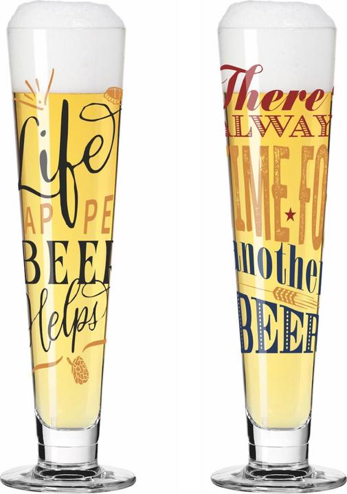 Produktbild Ritzenhoff Heldenfest Bierglas 2er Set F25 (0.39 l, 2 x)